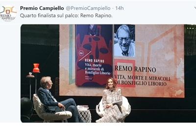 Campiello, Remo Rapino al lavoro per il suo terzo romanzo 