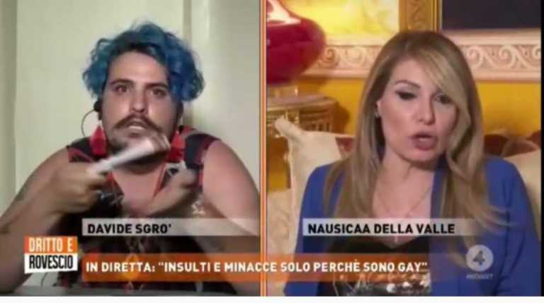 Accuse alla giornalista Nausicaa Della Valle da parte di Davide Sgrò esponente Lgbt