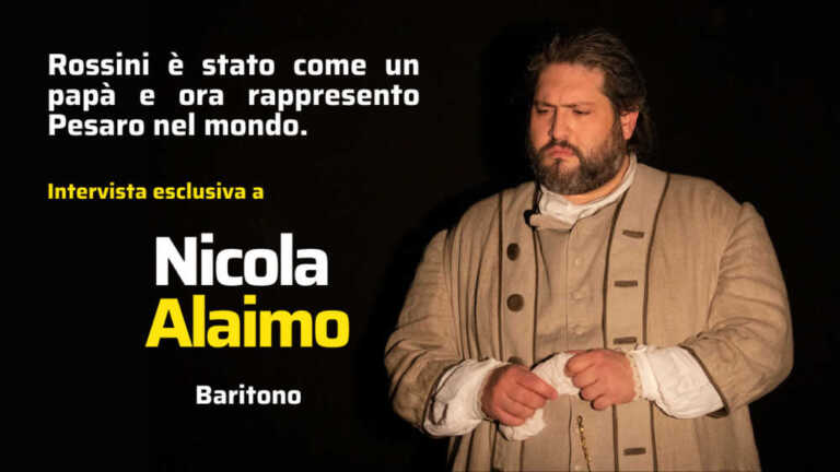 Carriera e stile di vita nel segno di Rossini: intervista esclusiva a Nicola Alaimo.