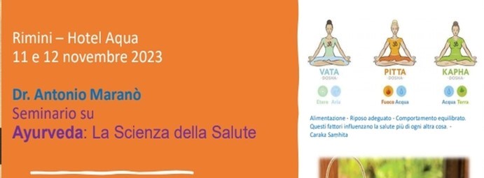 Seminario di Medicina Ayurvedica a Rimini