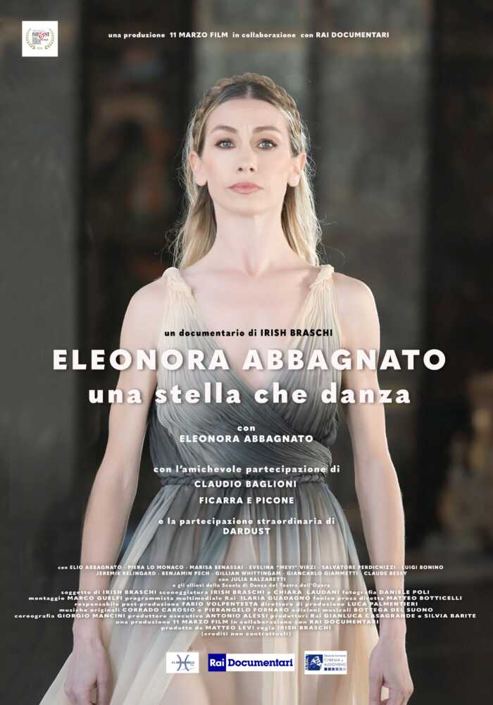 “ELEONORA ABBAGNATO Una stella che danza”: in onda venerdì 29 marzo in prima serata su RAI3 e su Raiplay, il primo docufilm dedicato alla grande artista e ballerina!