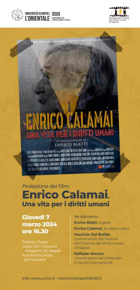 Napoli incontra Enrico Calamai, per non dimenticare i desaparecidos e comprendere gli orizzonti dell’Argentina di oggi