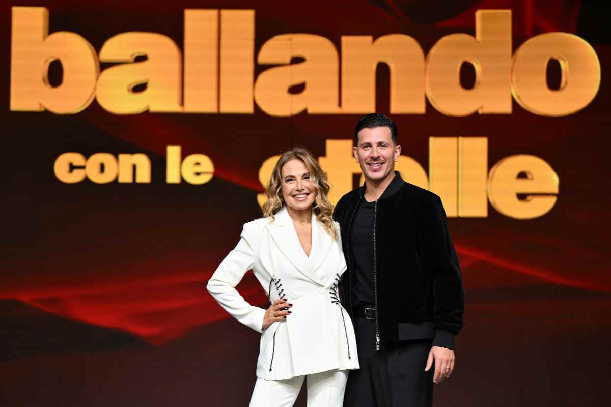 Barbara D'Urso e ballerino