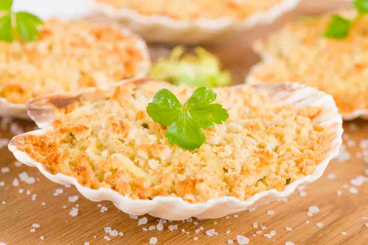 capesante gratinate