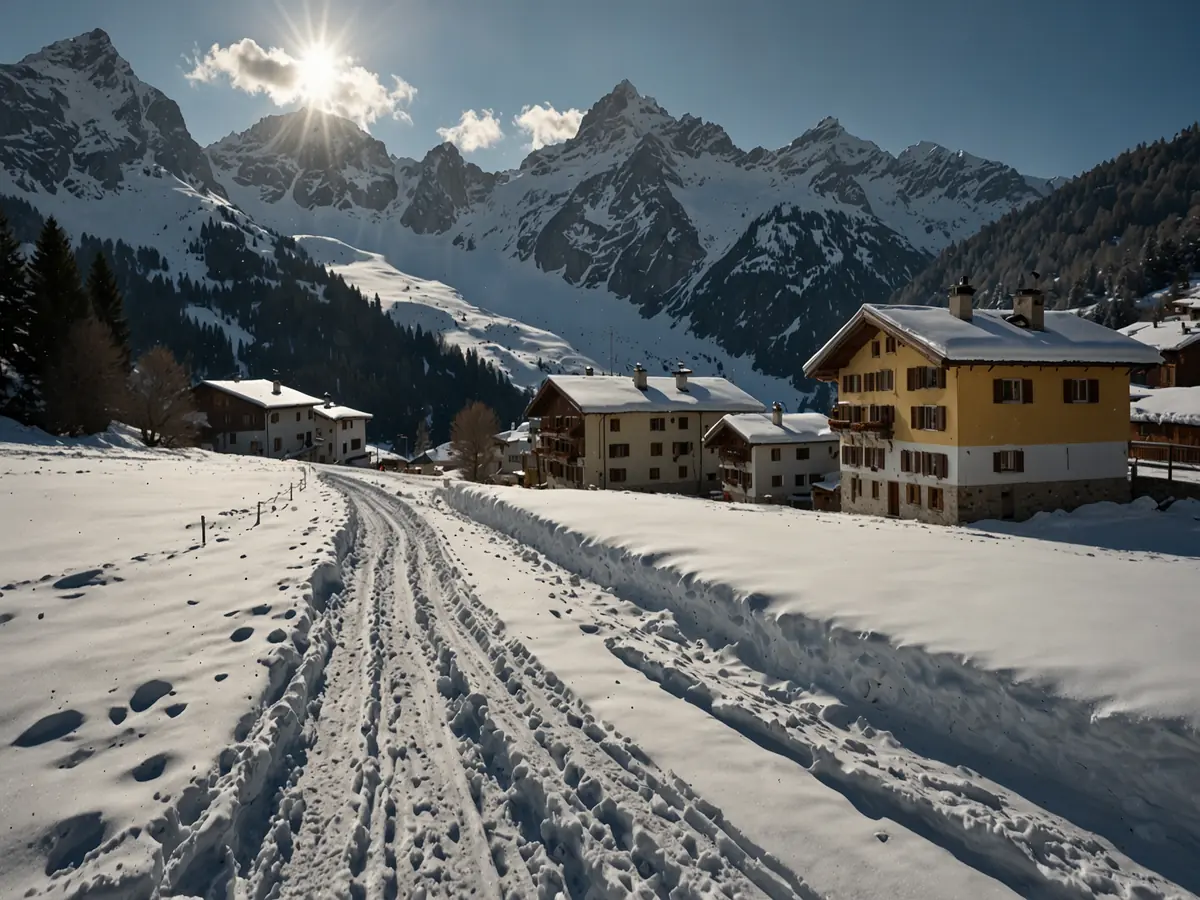 Svizzera Invernale: Tra Piste da Sci Mondane e Villaggi Senza Auto