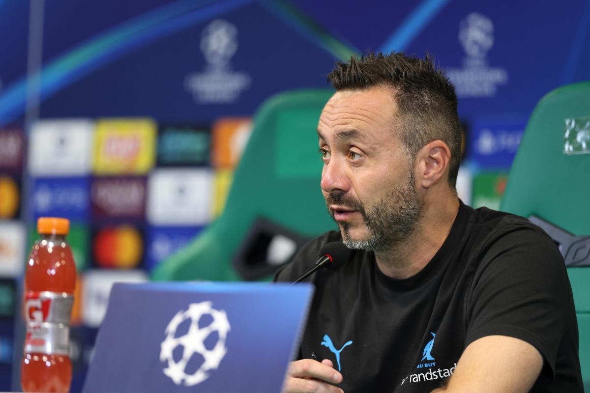 De Zerbi in conferenza