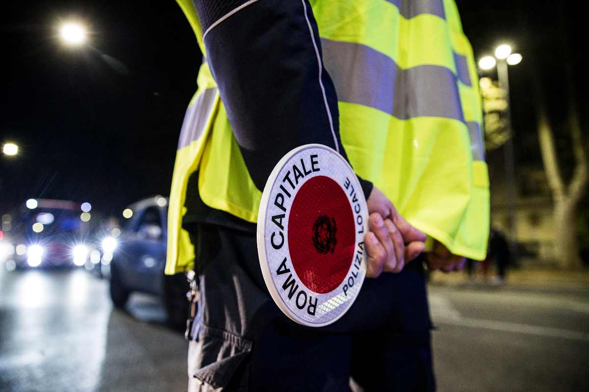 paletta del vigile urbano