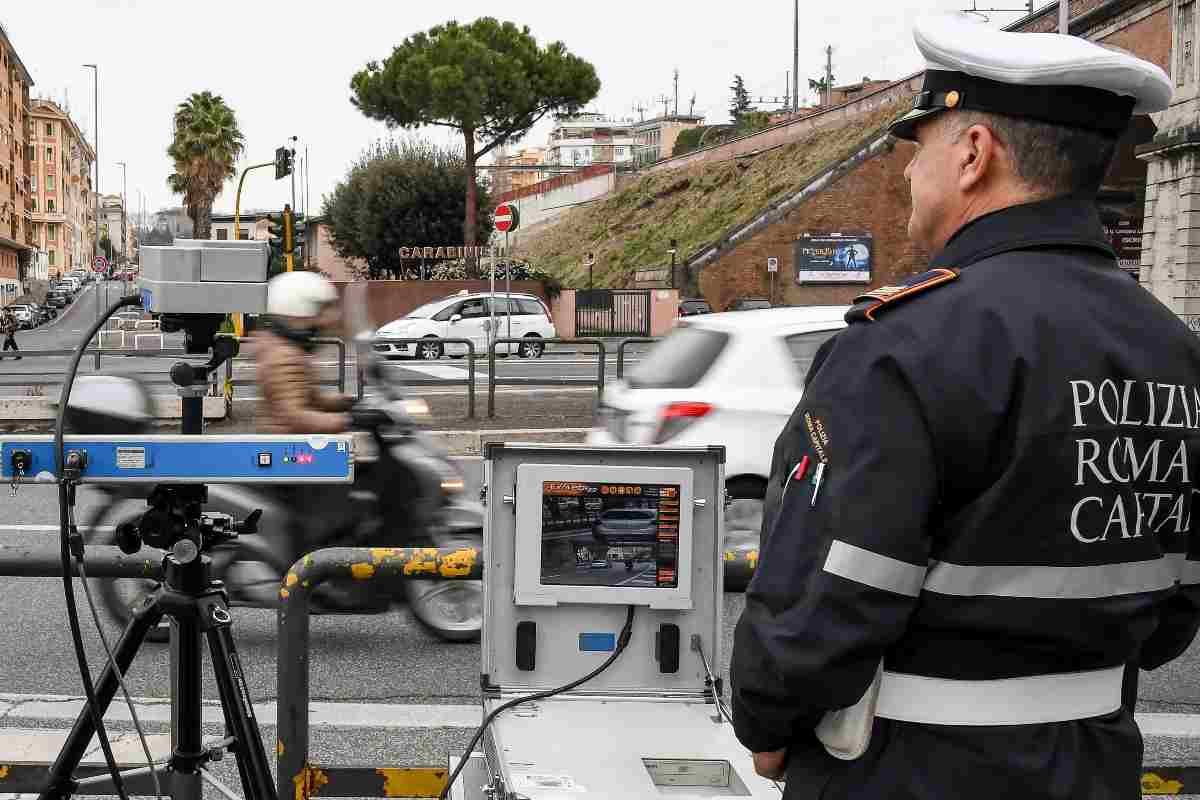 postazione autovelox mobile